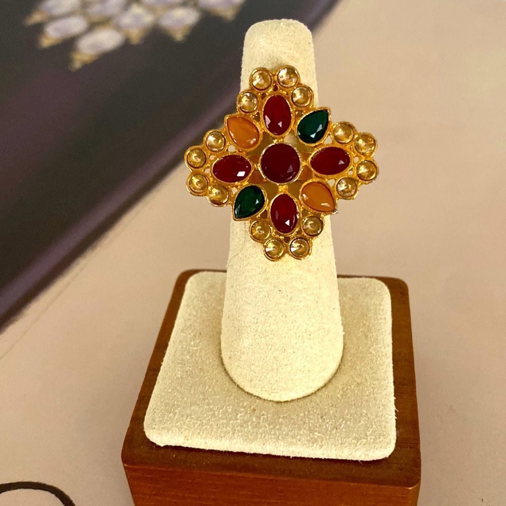 Mandala Gold Ring